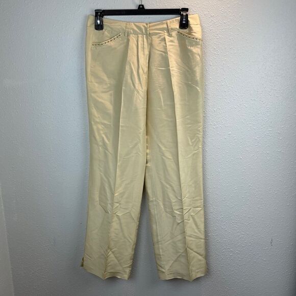 NWT Mac & Jac Silk Pants Size 10 - Picture 1 of 8
